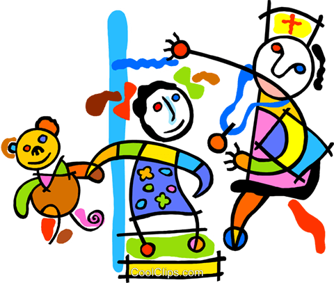 At The Doctor's Office Royalty Free Vector Clip Art - At The Doctor's Office Royalty Free Vector Clip Art (841x700)