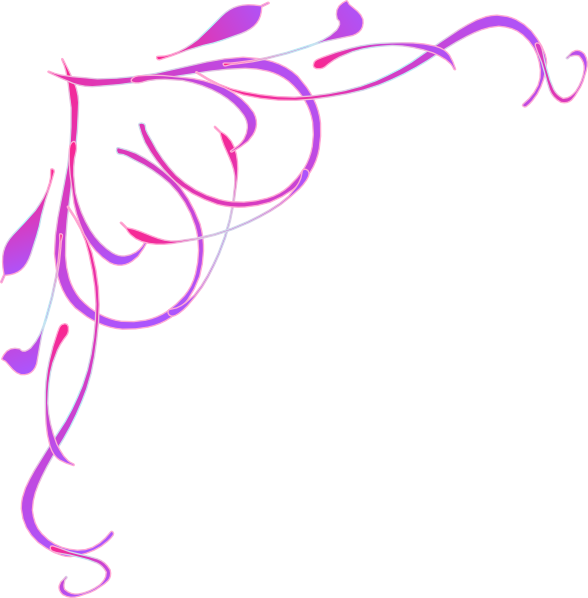 Vine Heart4 Clip Art At Clker - Page Border In Word (588x598)