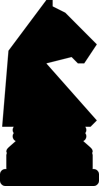 Knight Chess Piece Clipart (318x595)