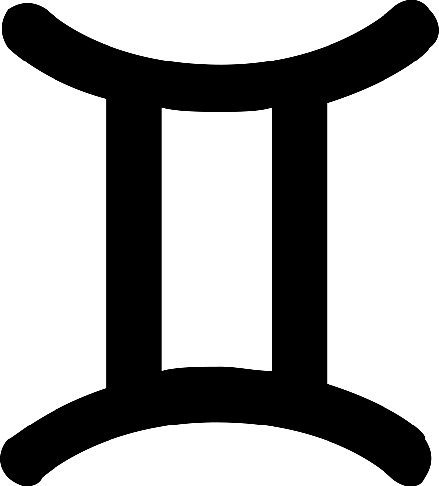 Gemini Clipart Svg - Gemini (886x980)