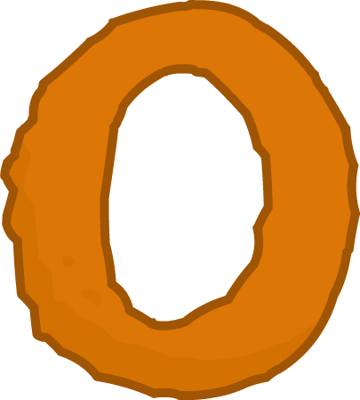 Onion Ring - Object Saga Ac Bidy - (405x449) Png Clipart Download