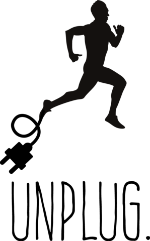 Runner Sticker - Running Silhouette (298x480)