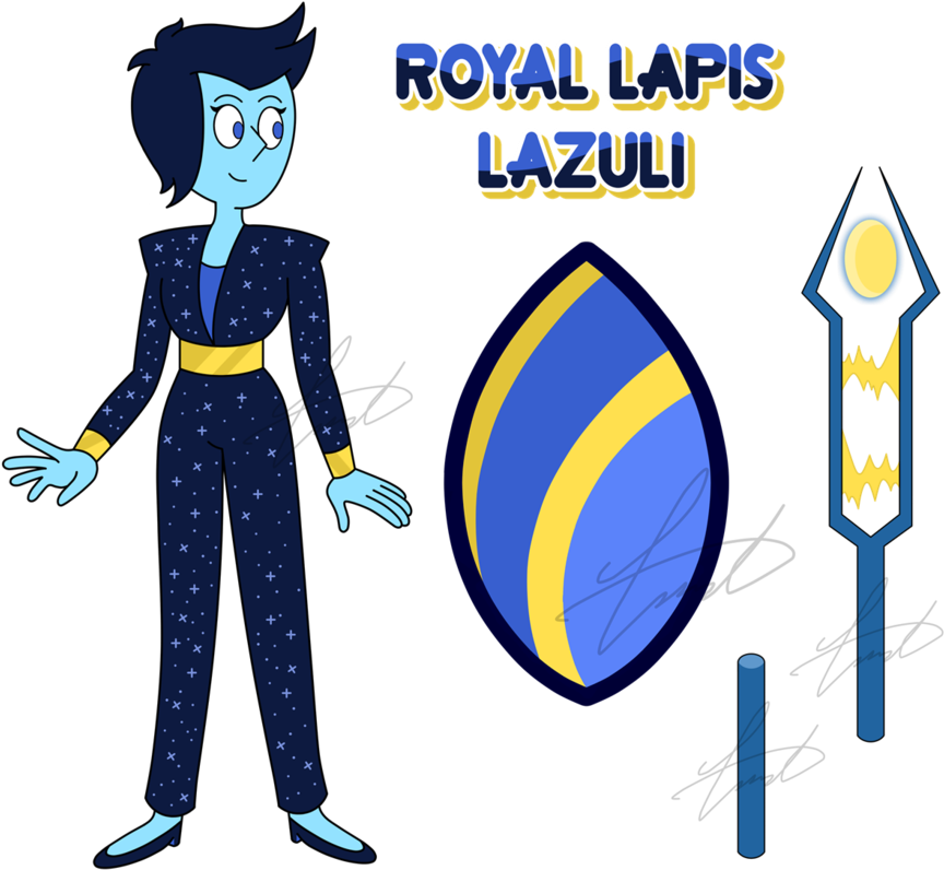Royal Lapis Lazuli By Gustavothehuman - Comics (938x852)