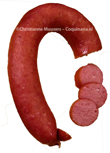 Dutch 'rookworst' - Rookworst (350x497)