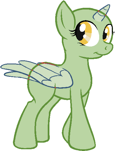Ms Paint Pony Base (437x554)