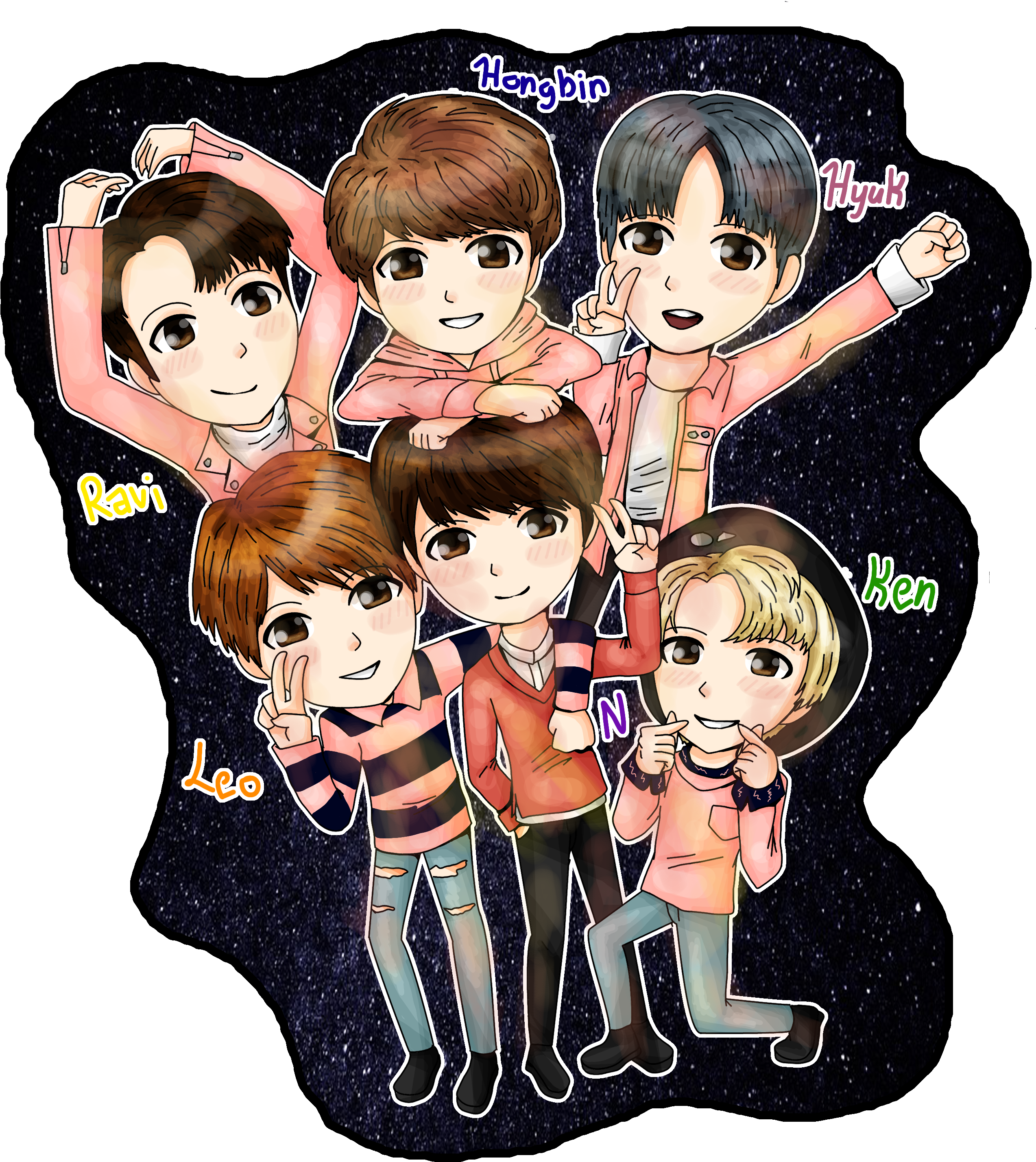 Vixx By Cutiecat1001 Milky Way Vixx By Cutiecat1001 - Milky Way (2950x2950)
