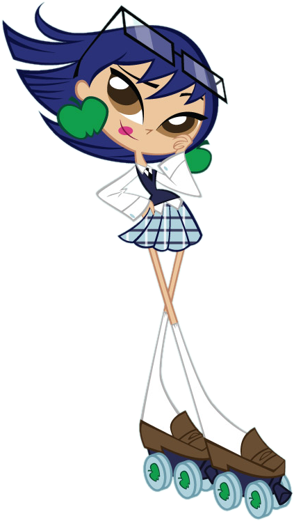 Milky Way And The Galaxy Girls Uranus Pose2 - Cartoon (468x792)