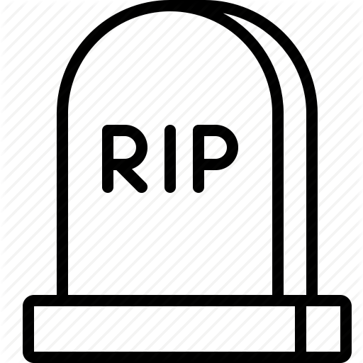 Grave Icon - Headstone (512x512)
