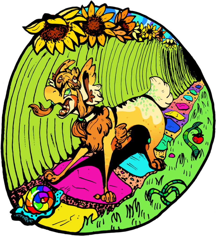 Trippy Trail By Ludovico-cat - Trippy Trail By Ludovico-cat (857x933)