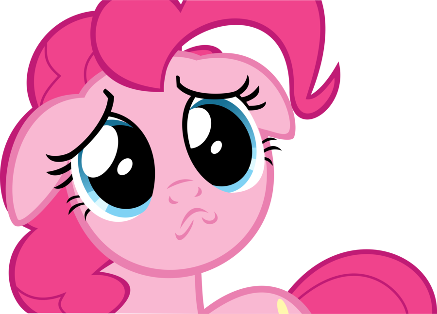 Pinkie Pie Puppy Face By X Celestia X-d5avj6y - Pinkie Pie Sad Gif (900x647)