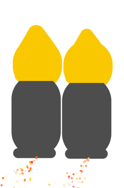 Random Jetpack Trail Art By Skyfrost - Illustration (375x375)