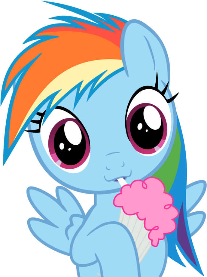 Filly Rainbow Dash - Cute Derpy Hooves Gif (900x922)