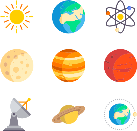 Space Rocket Icon - Space Icon Vector Png (600x564)