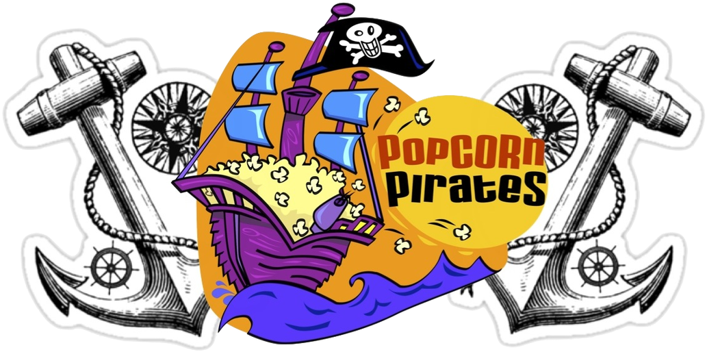 The Popcorn Pirates Originated As A Roving Act Around - Anchor Clip Art (1100x522)