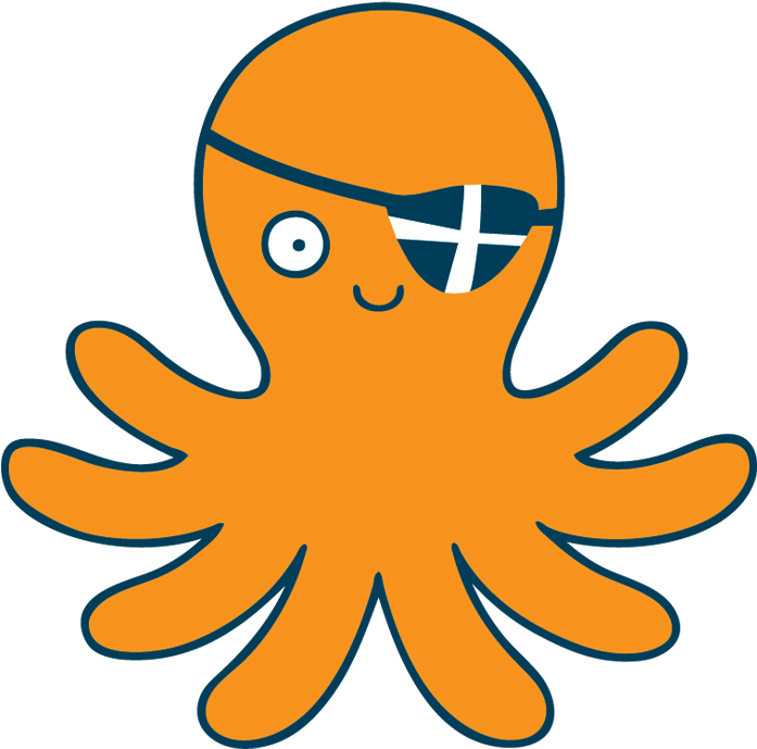 Little Pirates Happy Octopus Crew Member - Little Pirates Happy Octopus Crew Member (756x746)