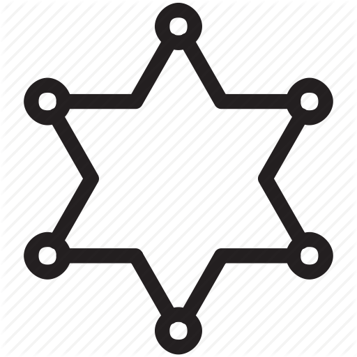 Police Badge Icon Png Image - Sheriff Star Icon (512x512)