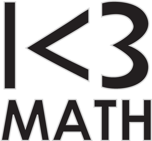 I Love Math Pictures - Love Math Black And White (792x612)