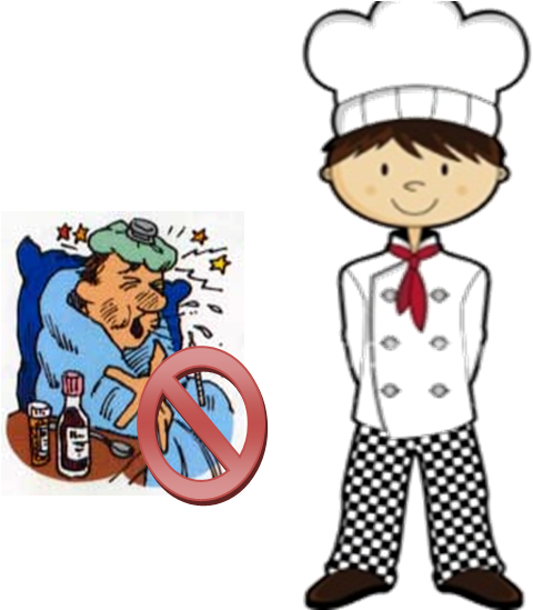 Manipulaci N E Higiene De Los Alimentos Seguridad E - Cute Chef Clip Art (505x550)