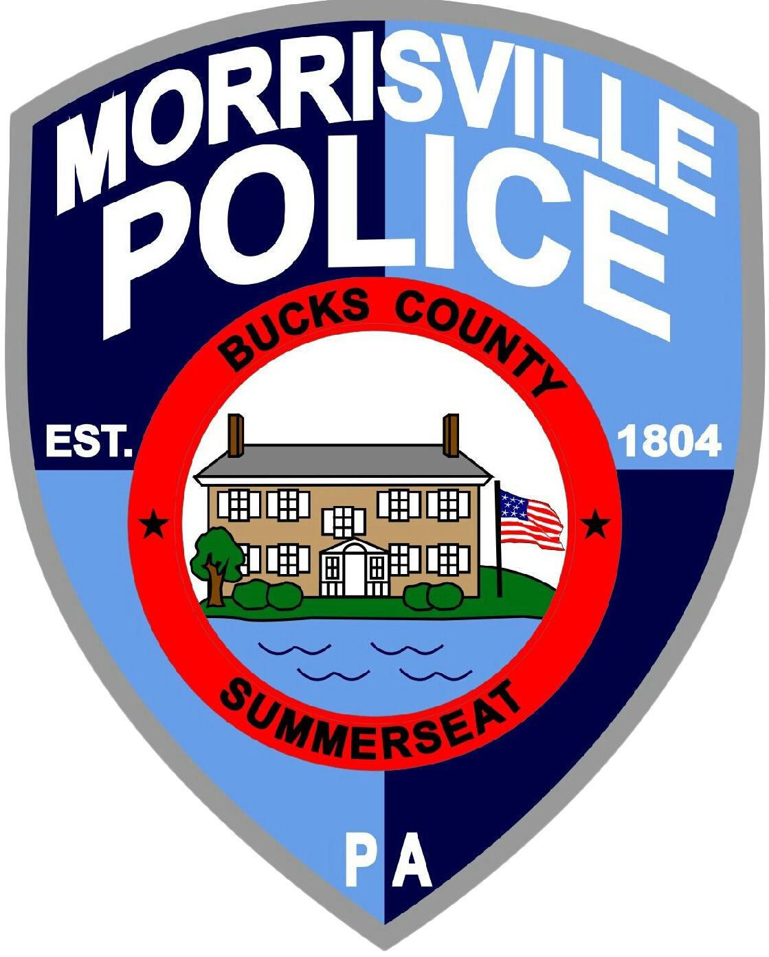 Badge - Morrisville Pa Police Badge (1119x1392)