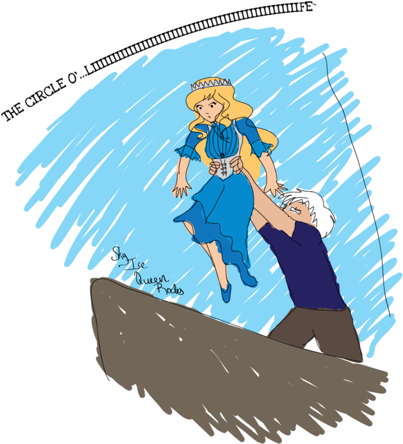 The Circle Of Life Xd By Icequeenrocks - Illustration (867x921)