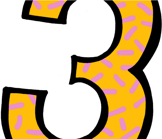 Number 3 Cliparts - Clip Art (640x480)