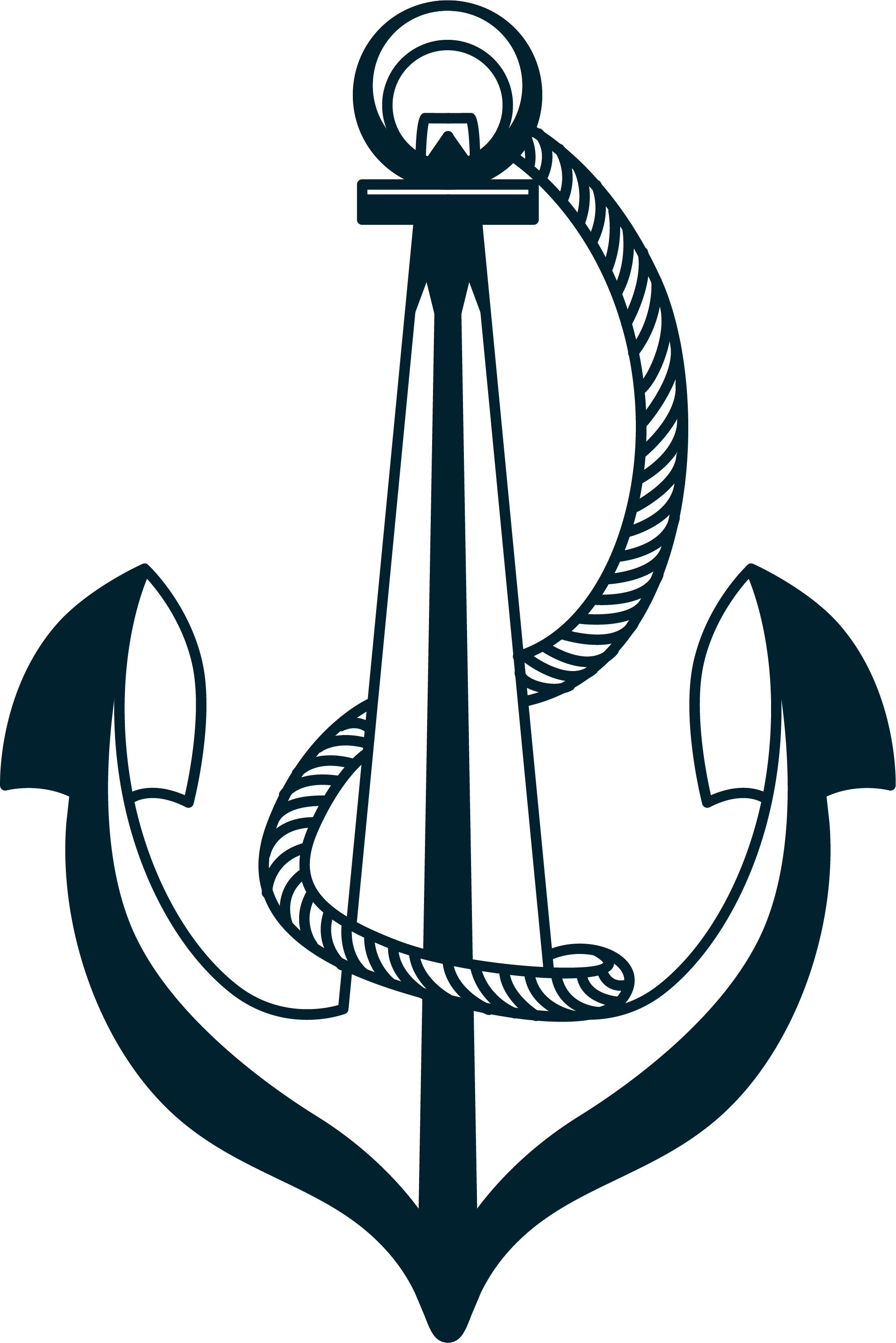 Anchor Ship Watercraft Rope Clip Art - Anchor (2001x3000)