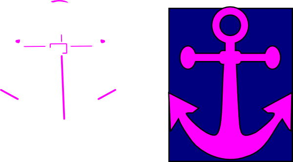 Anchor Clip Art At Clker - Nursery (600x332)
