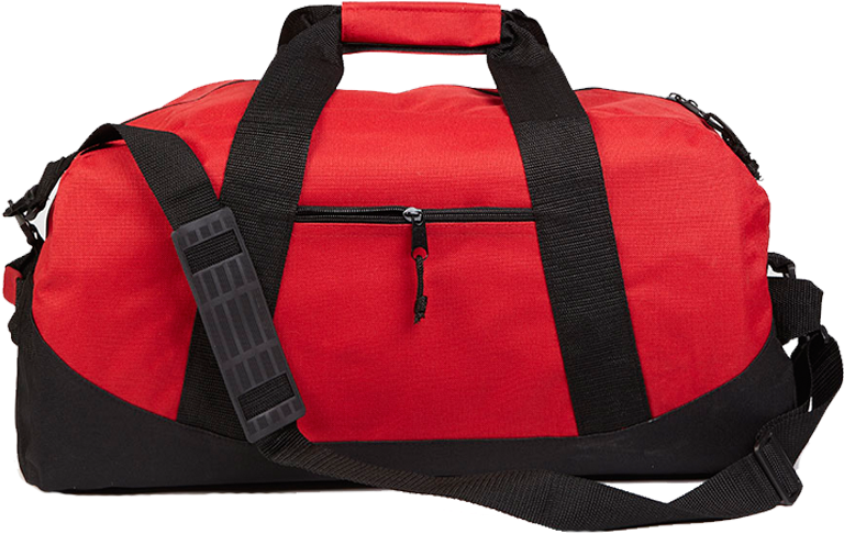 Bagandtote Duffel Bag 20"two Tone Duffle Bag - Opromo Custom Zippered Duffle Bag, 21" W X 10" H X (800x800)