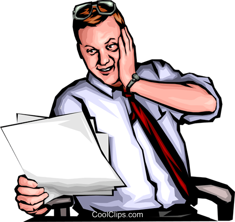 Shocked Man Royalty Free Vector Clip Art Illustration - Types Of Error Correction (480x452)