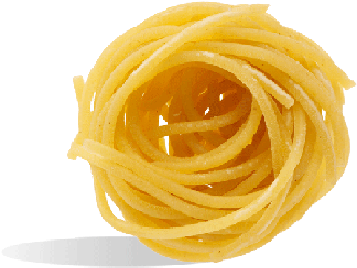 Bronze Dye Fresh Spaghetti - Bronze (500x353)