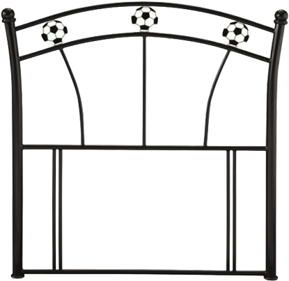 Football 90cm Single Headboard - Serene Furnishings Serene Soccer Guest Bed (700x411)