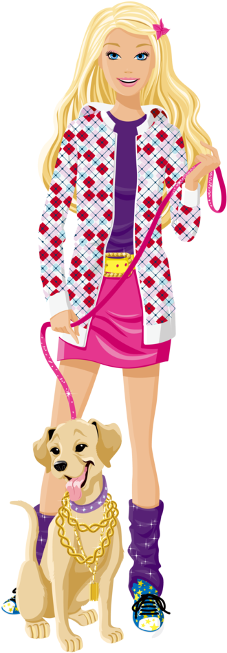 Ken Barbie Doll Clip Art - Baby Barbie Png Hd (724x1024)