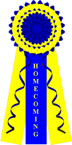 Digital Homecoming Mums Made To Order - Drawing Of A Homecoming Mum (305x600)