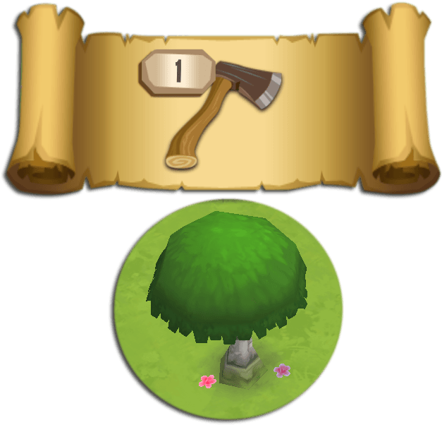 Be Your Own Landscape Artist Tap The Tree, Shrubbery, - Cut (650x623)