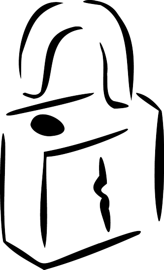 It Should Be Made Of Hardened Steel Or Have A Hardened - Padlock (333x547)