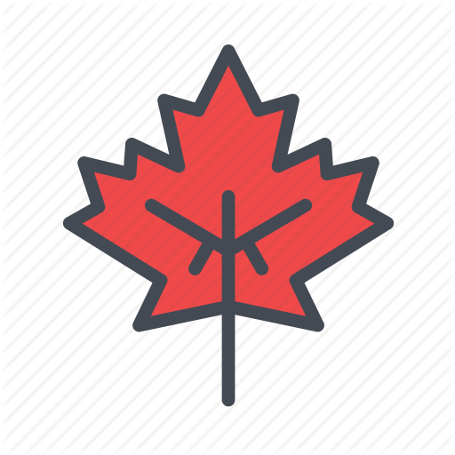 Maple Leaf Vector Svg Icon - Small Black Maple Leaf (512x512)
