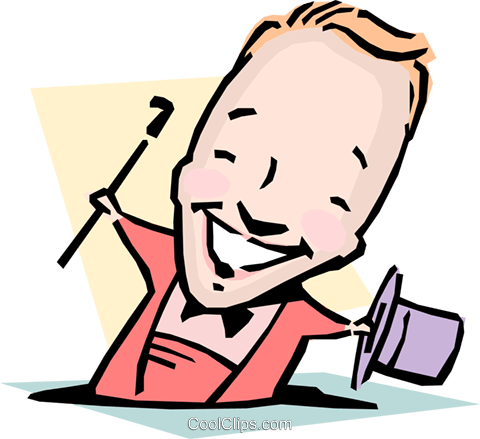 Showbiz Royalty Free Vector Clip Art Illustration - Human Resource Management (771x700)