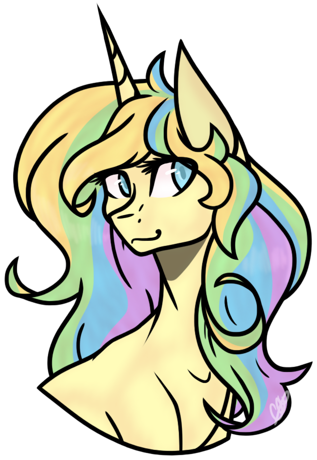 Acry-artwork By Crippledtoaster - Cartoon (753x989)