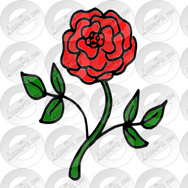 Rose Clipart Watermark - Clip Art (380x380)