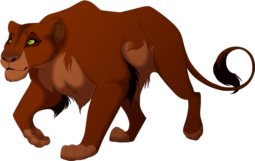 Take A Walk By Laniej - Masai Lion (900x563)