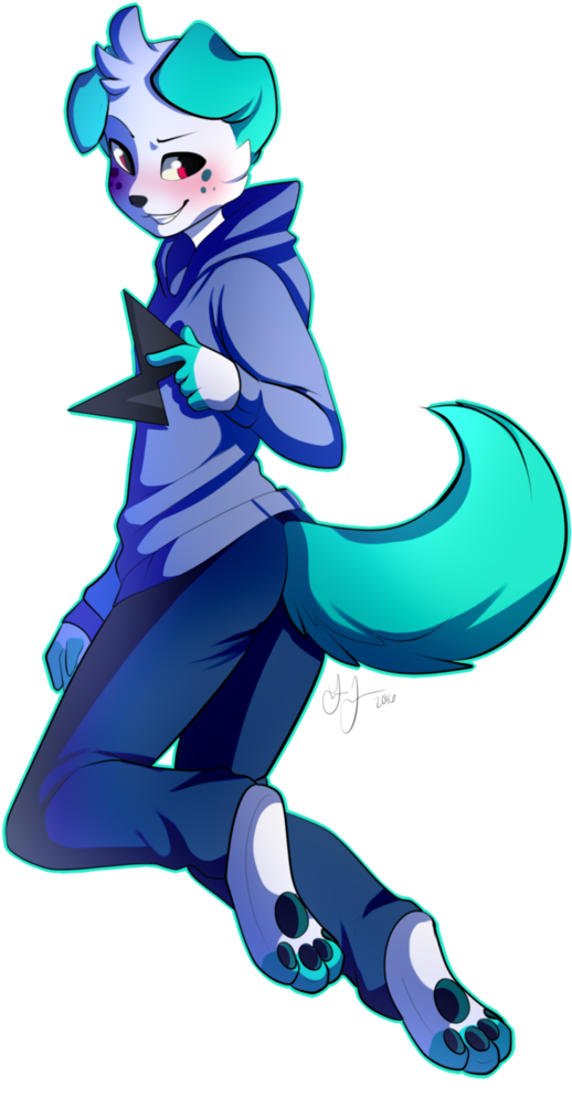 Kara Pup [speedpaint] By Freeze Pop88 - Cartoon (757x1054)