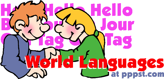 World Languages Clipart - World Languages Clipart (709x346)