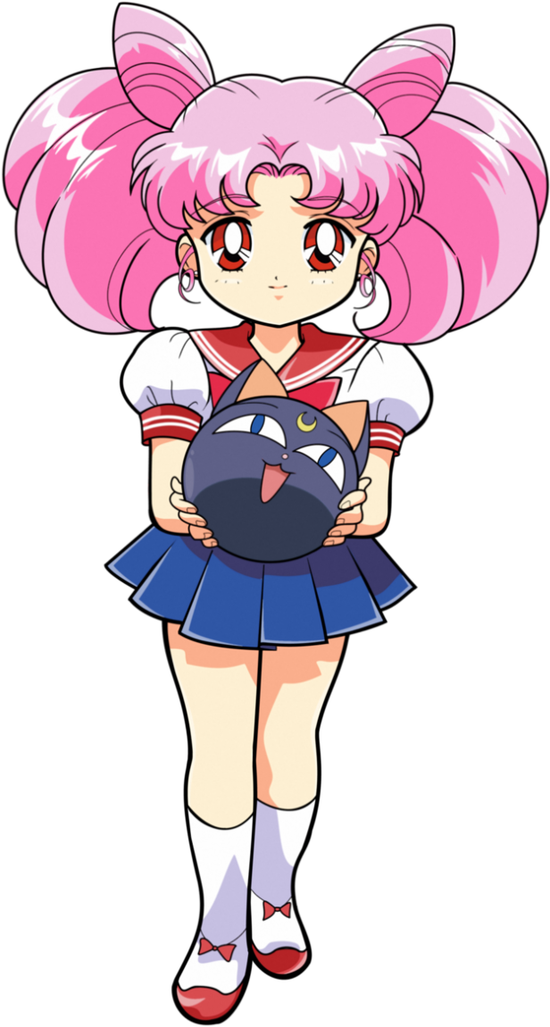 It's A Fairly In Depth Look At Both Chibi Usa And The - Sailor Moon Chibi Usa (670x1162)