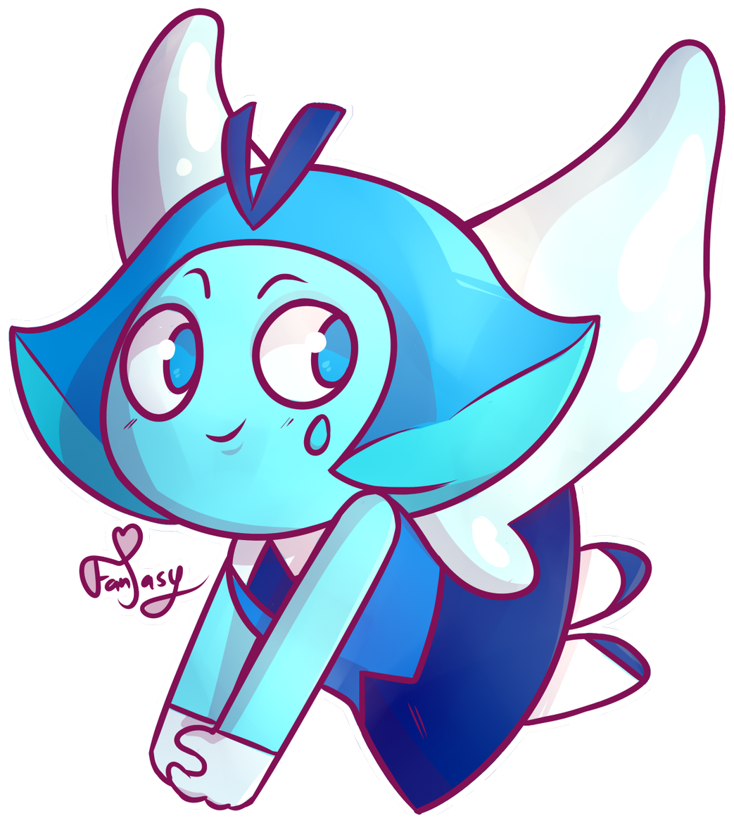 Fantasy On Twitter - Aquamarine Steven Universe Drawings (1089x1200)