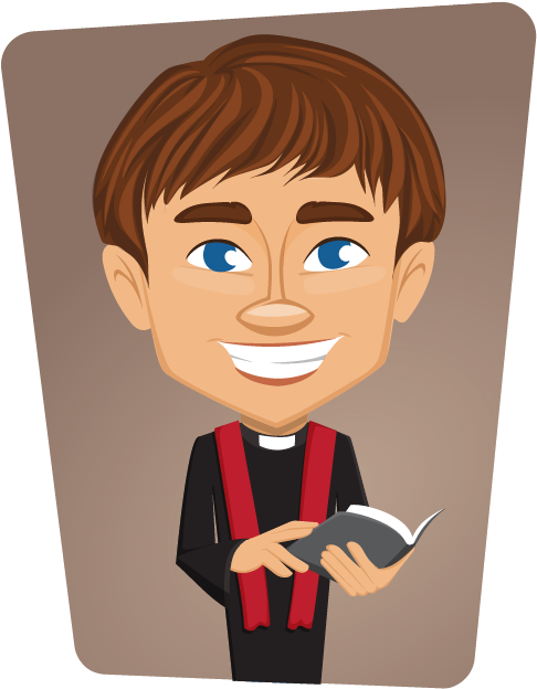 Priest Homily Clipart Free Clipart Image Image - Clip Art (596x712)