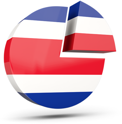 Illustration Of Flag Of Costa Rica - Emblem (640x480)