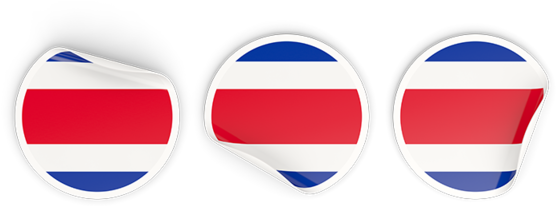 Illustration Of Flag Of Costa Rica - Emblem (640x480)