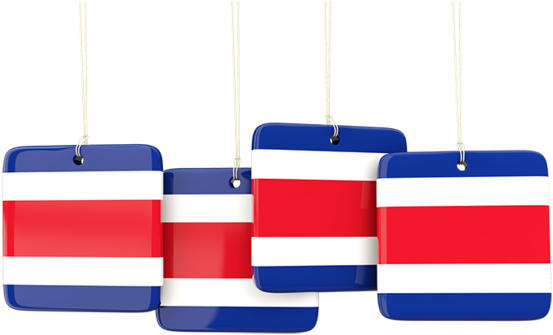 Illustration Of Flag Of Costa Rica - Parallel (640x480)
