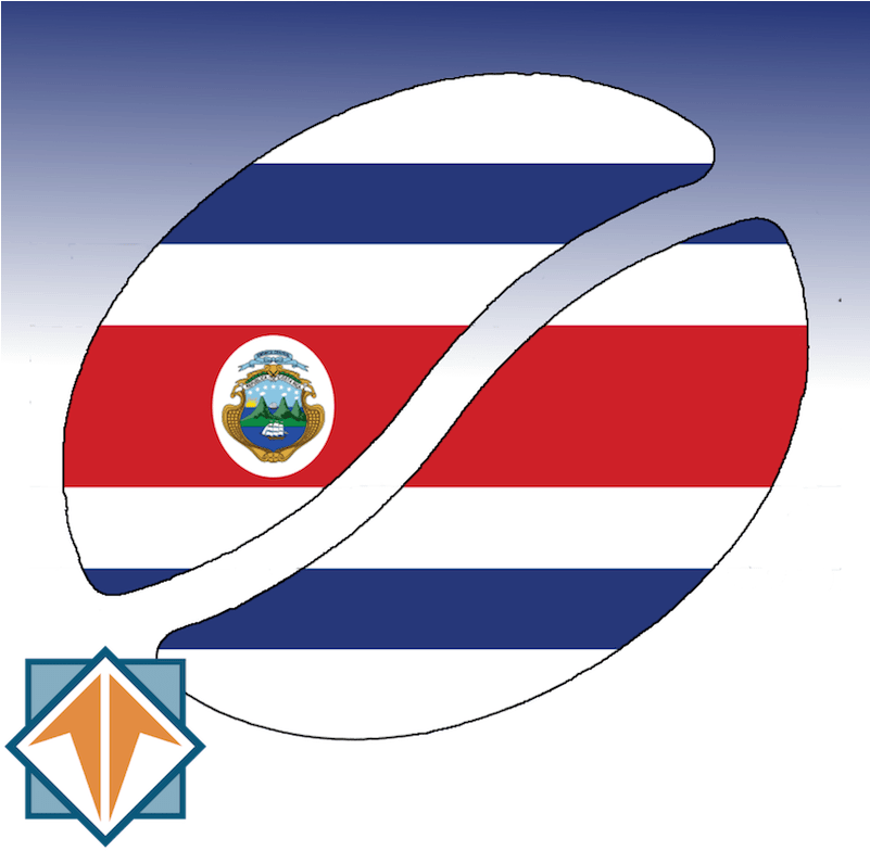 Costa Rica, Coffee - Costa Rica National Country Flag Compact Purse Mirror (800x800)