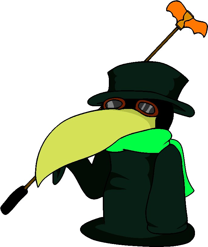 Lil' Plague Doctor By W1rm1999 - Plague Doctor (690x822)